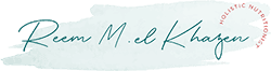 Reem El Khazen Nutrition logo