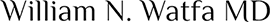 Dr. William Watfa Plastic Surgery logo