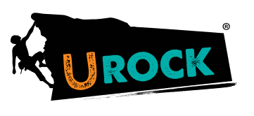 U ROCK Climbing logo